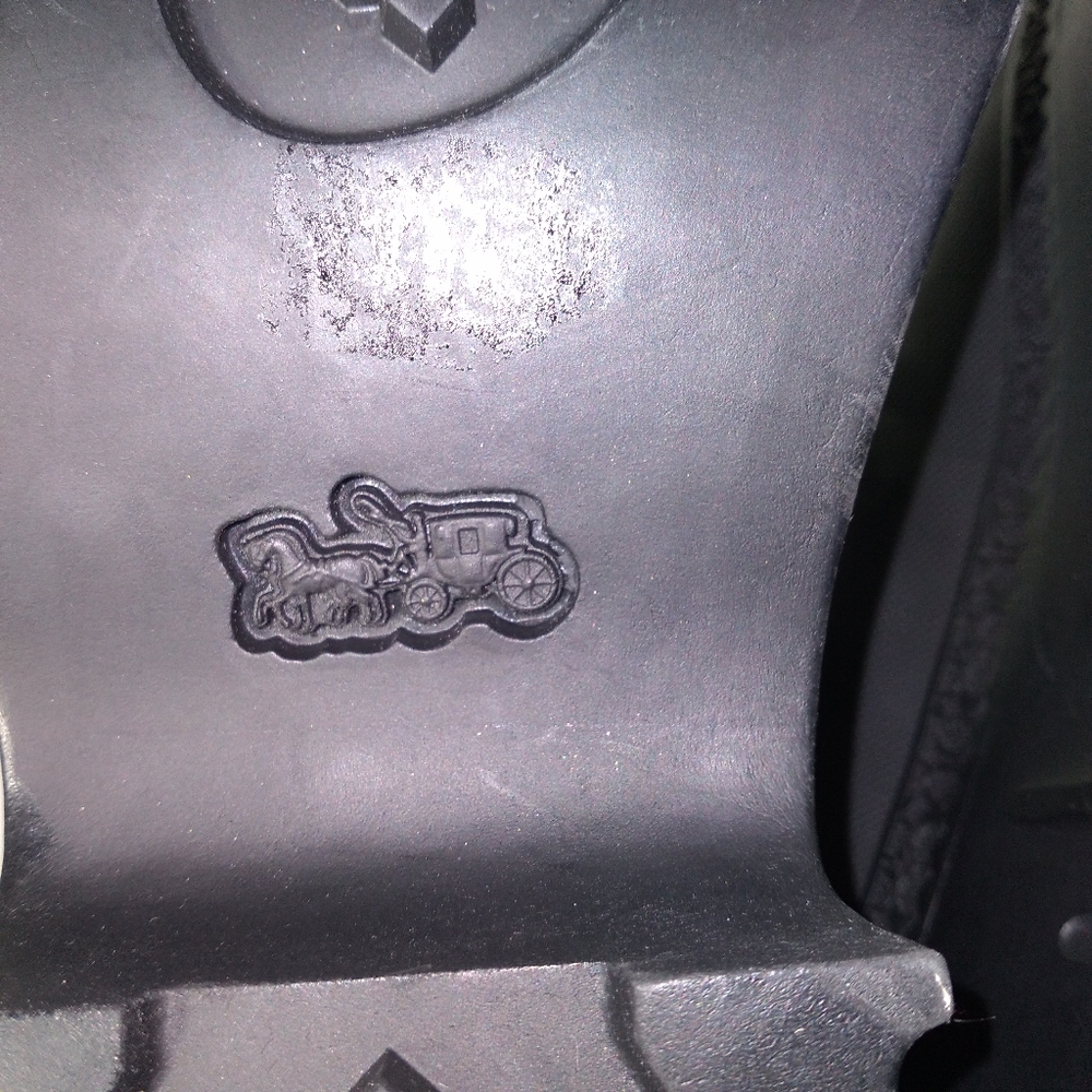 Coach Jayla Black Bootie Boots Women's Size- 7.5 - Picture 7 of 12